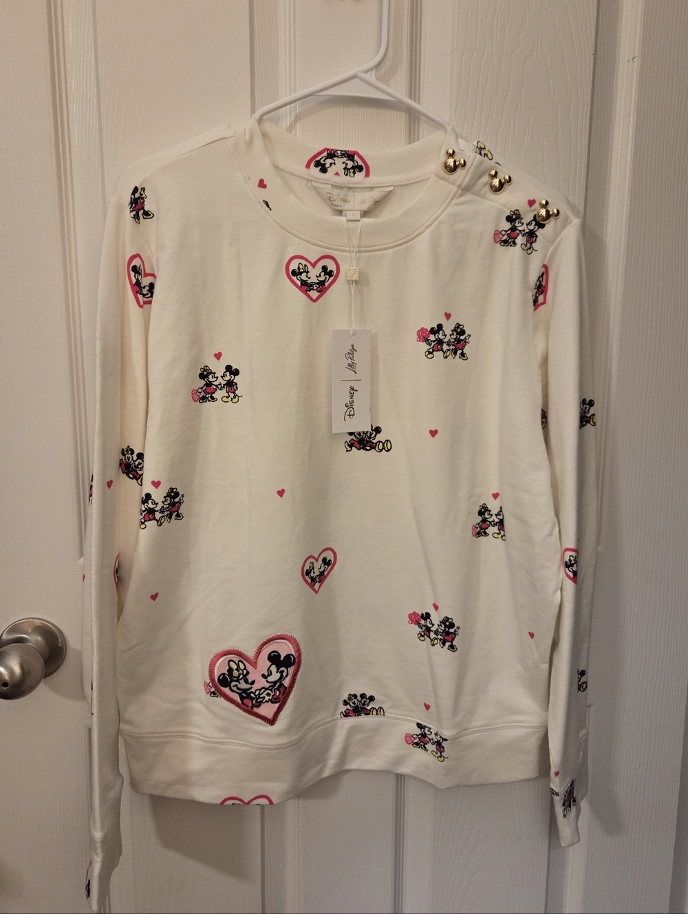 Disney Parks × Lilly Pulitzer Mickey And Minnie The Ballad Sweatshirt